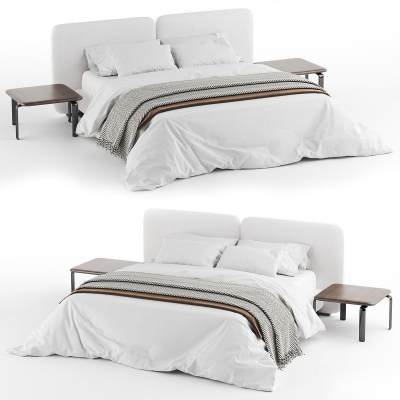 MINOTTI现代双人床-2